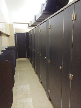 木质卫生间隔断