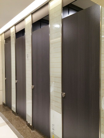 木质卫生间隔断